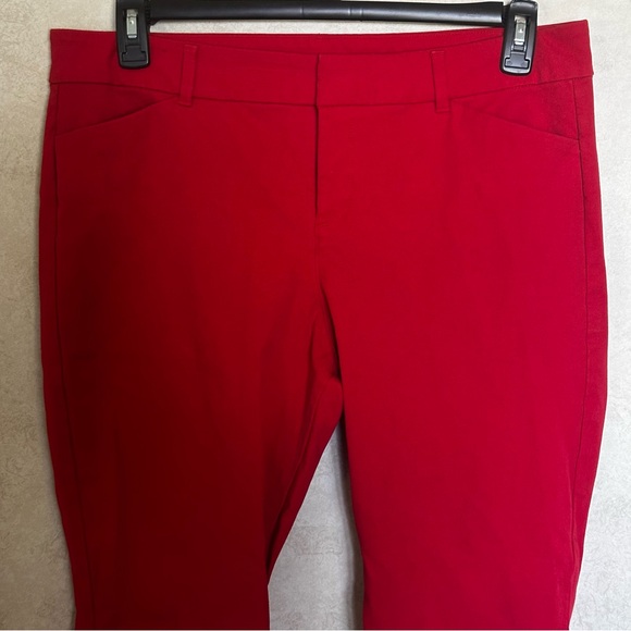 Vibrant Red Old Navy Pixie Pants - Picture 2 of 7